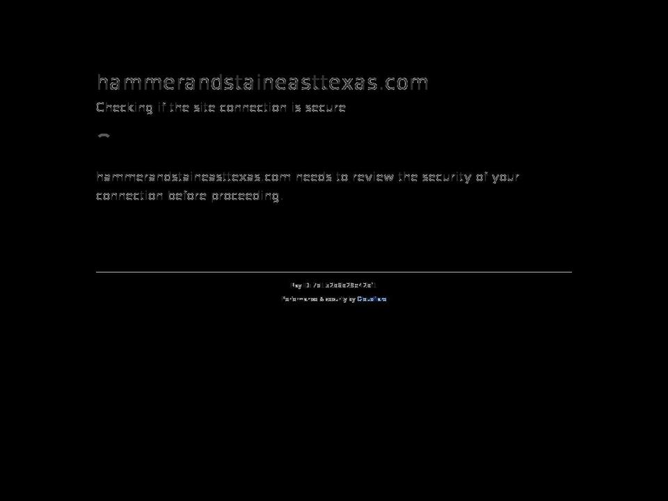 hammerandstaineasttexas.com — Shopify storefront screenshot