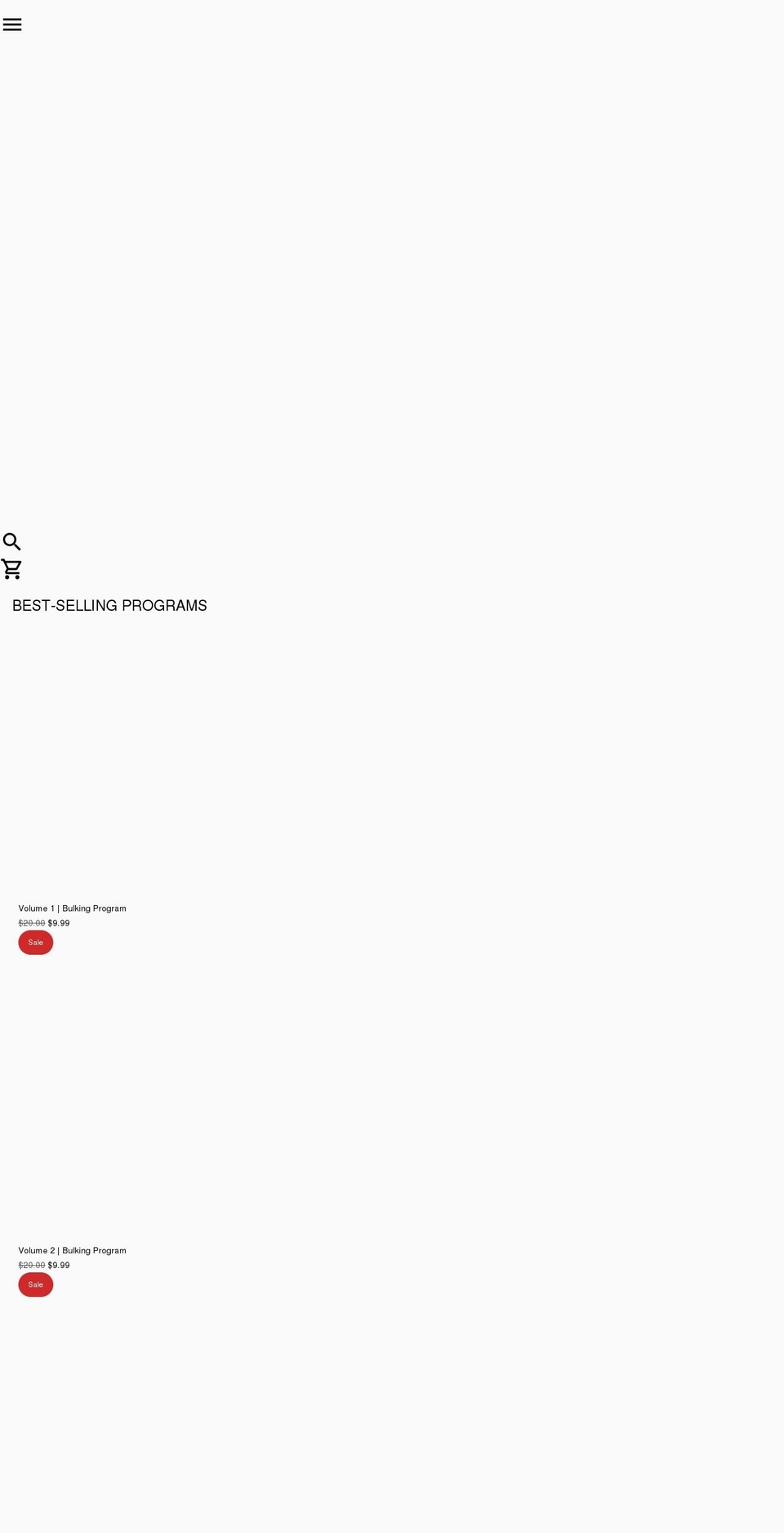 hammerfitnesstraining.com shopify website screenshot