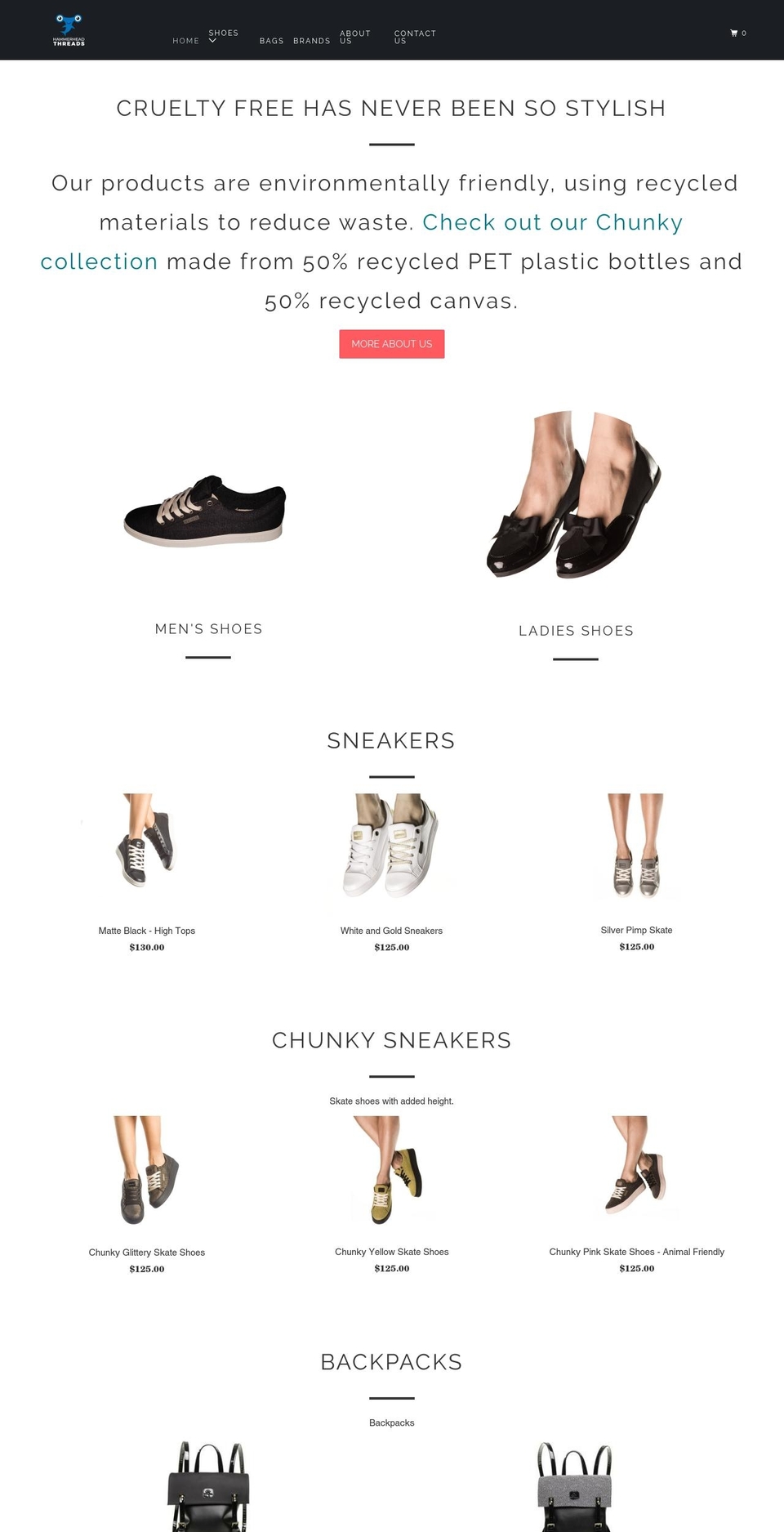 hammerheadthreads.com — Shopify storefront screenshot