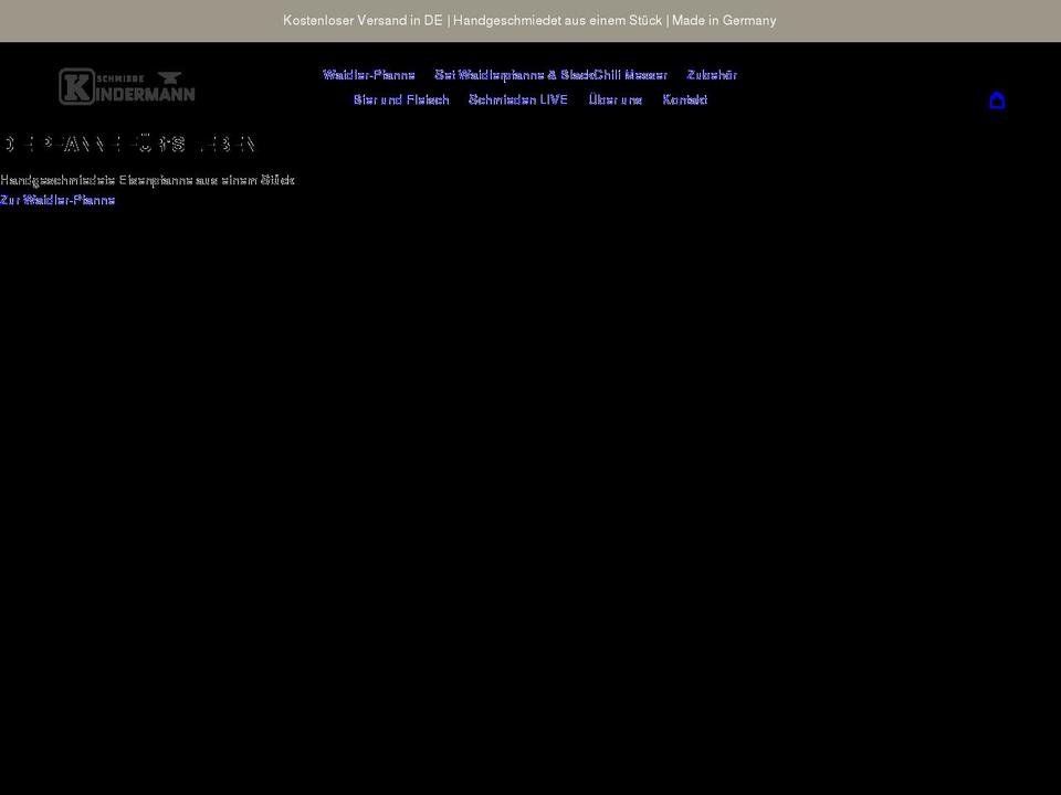 hammerschmiede-kindermann.de shopify website screenshot