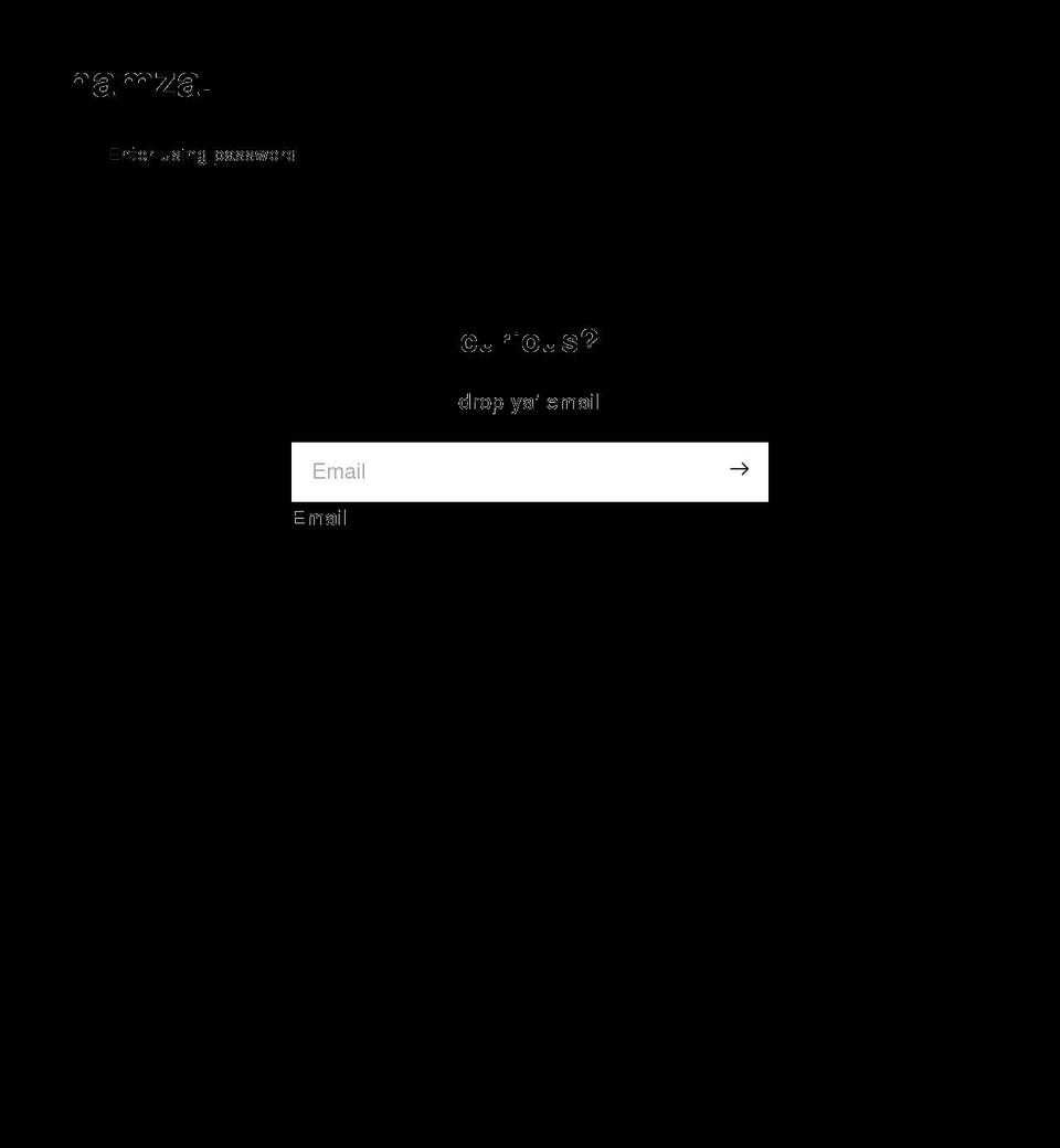 hamzaayach.com shopify website screenshot