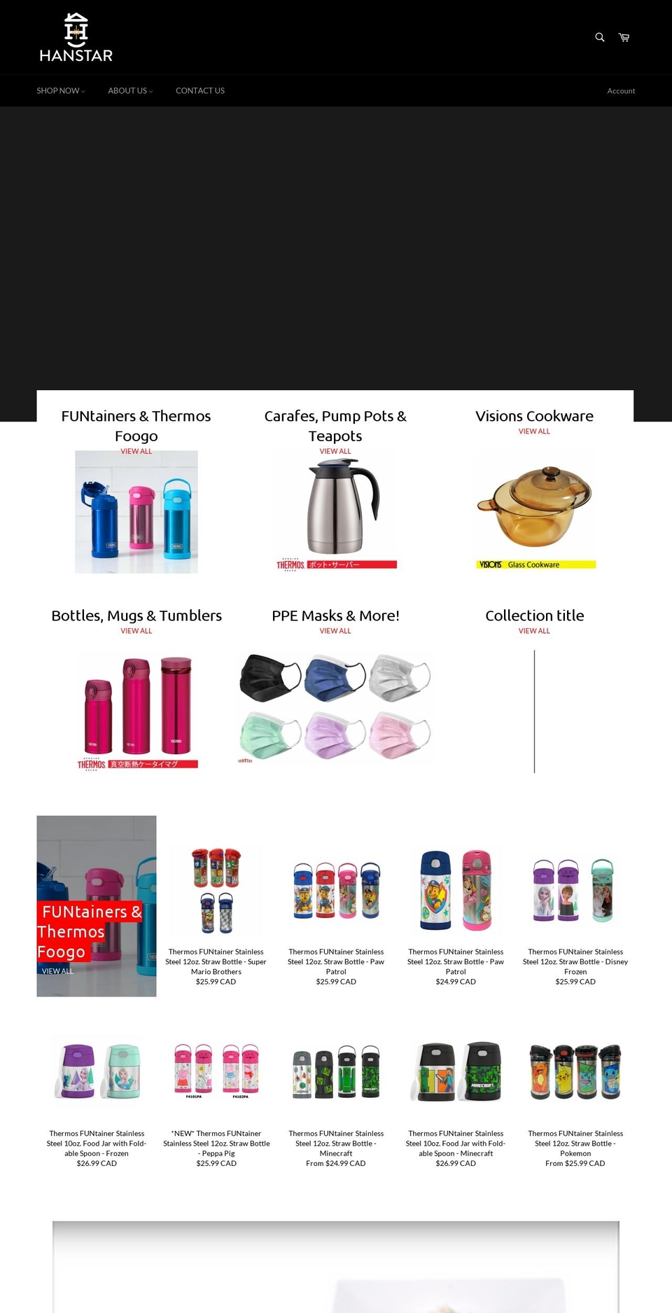 han-star-co.myshopify.com — Shopify storefront screenshot
