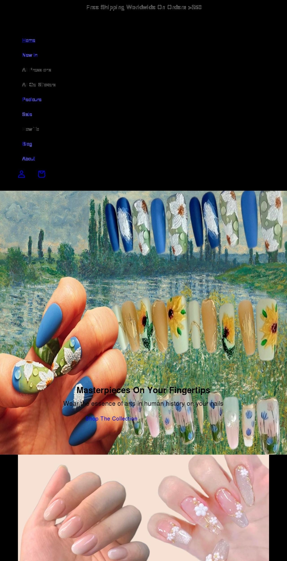hanakoko.com shopify website screenshot