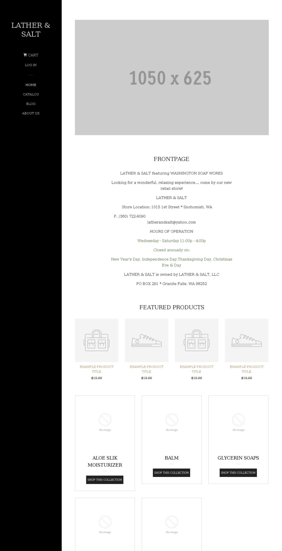 hananatural.com shopify website screenshot