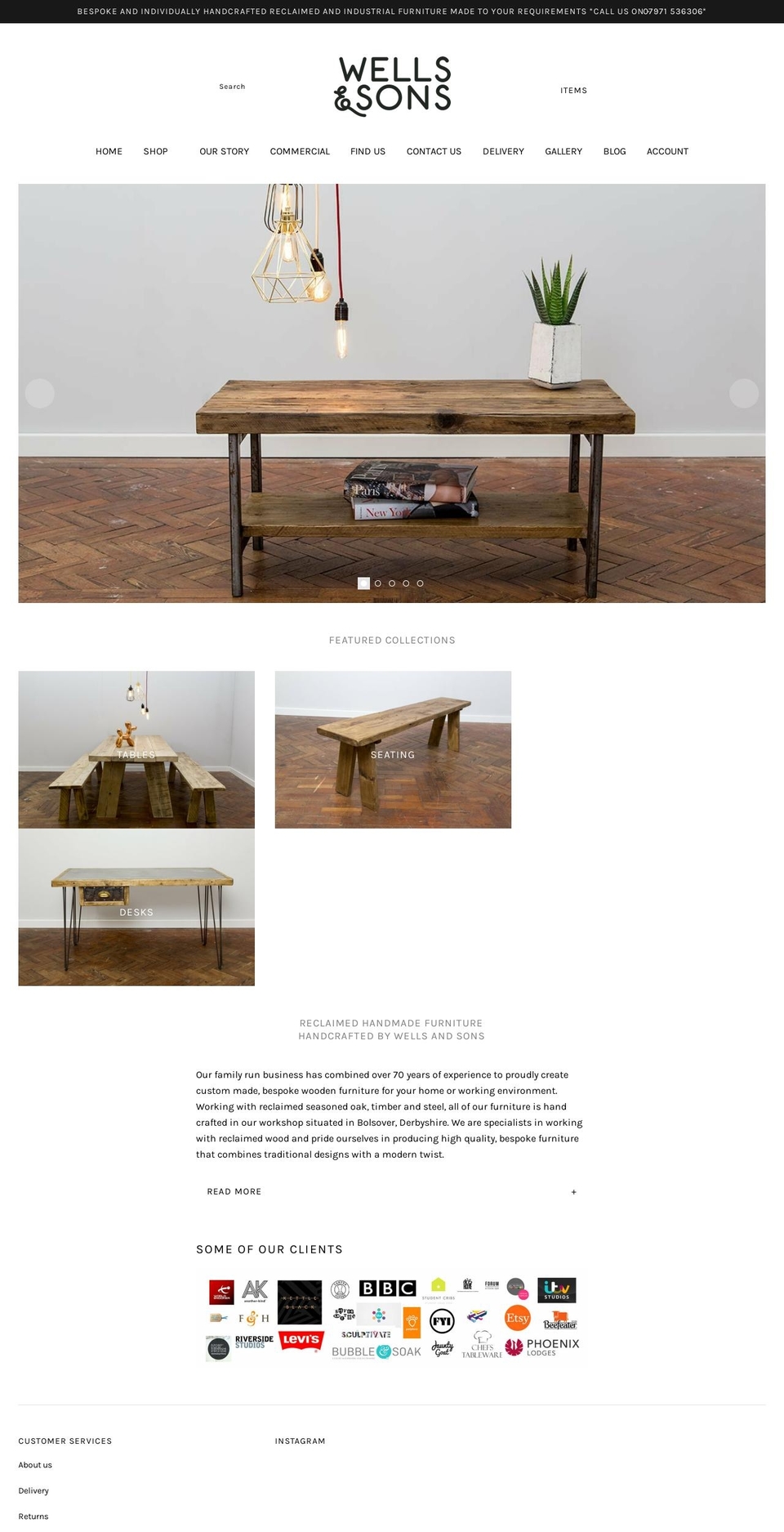 handandcraft.co.uk shopify website screenshot