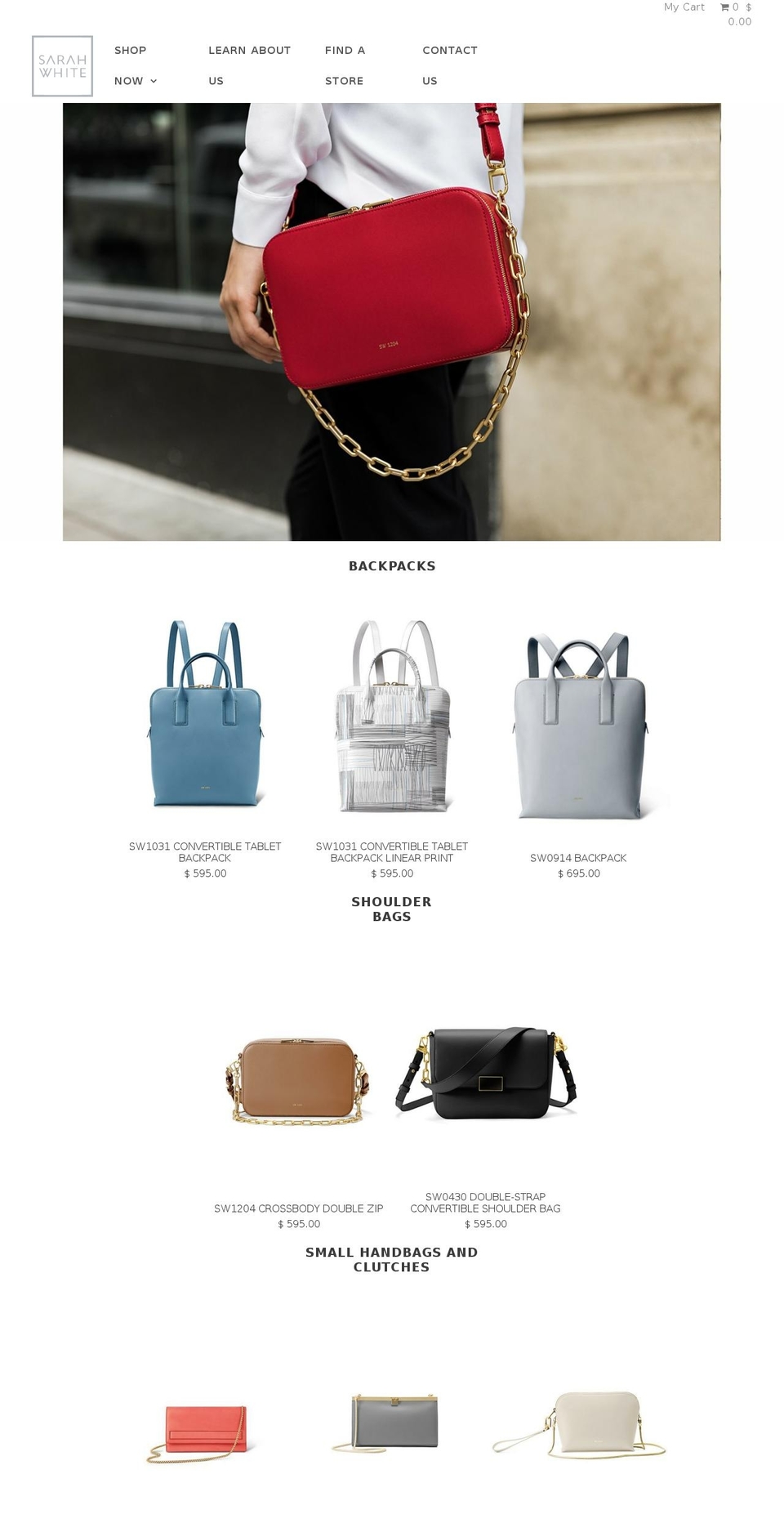 Copy of Copy of Icon Shopify theme site example handbagsthatwork.com