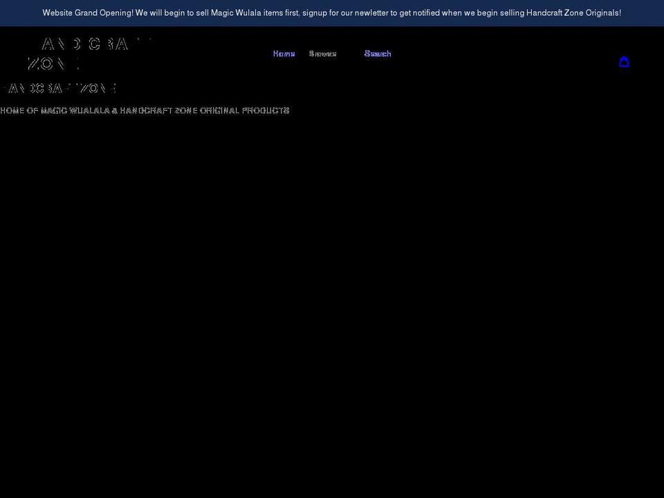 handcraftzone.com shopify website screenshot