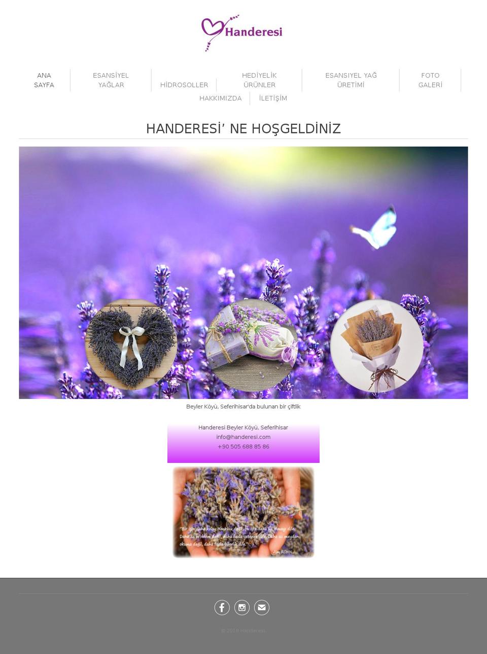 handeresi.com — Shopify storefront screenshot