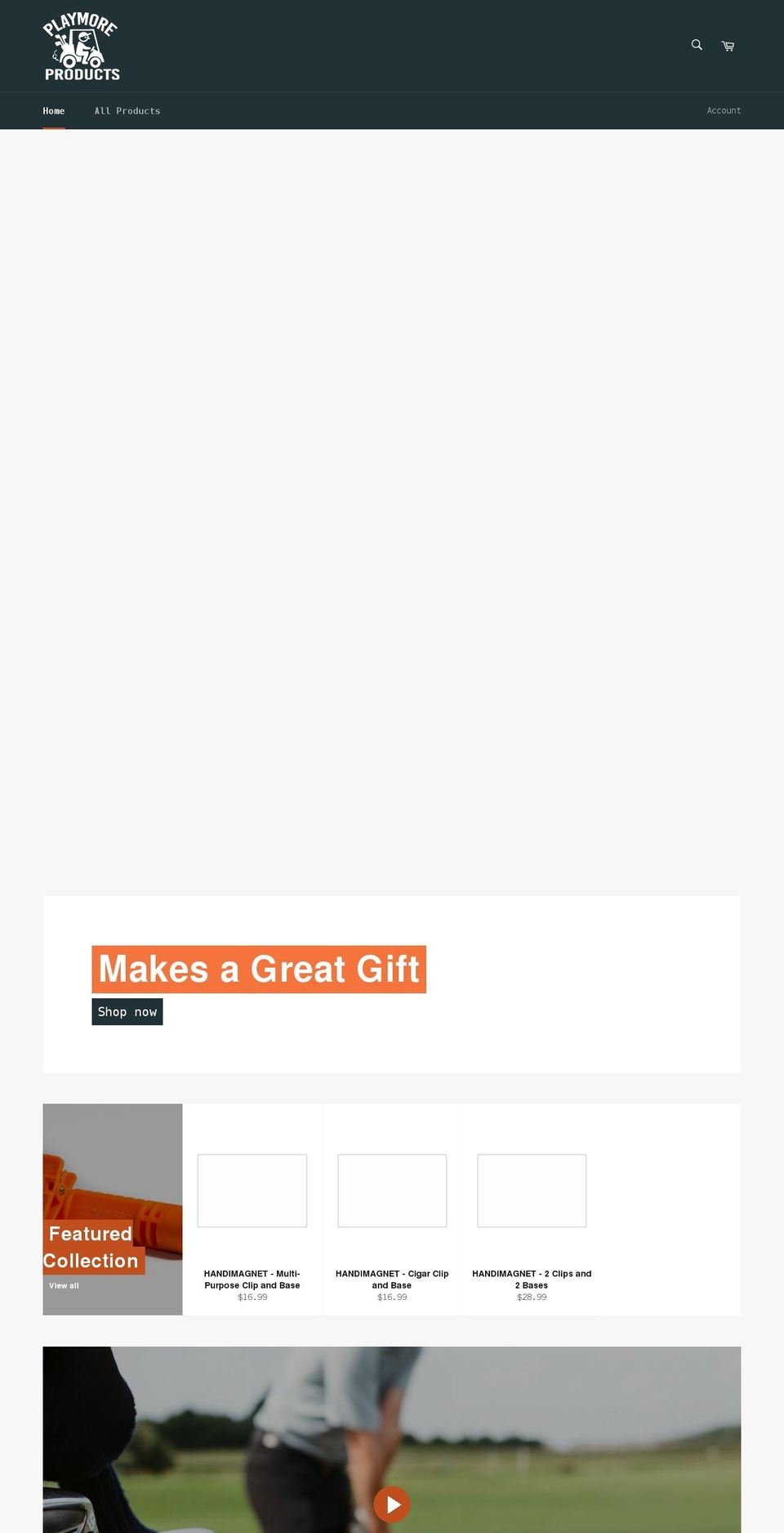 handimagnet.com shopify website screenshot