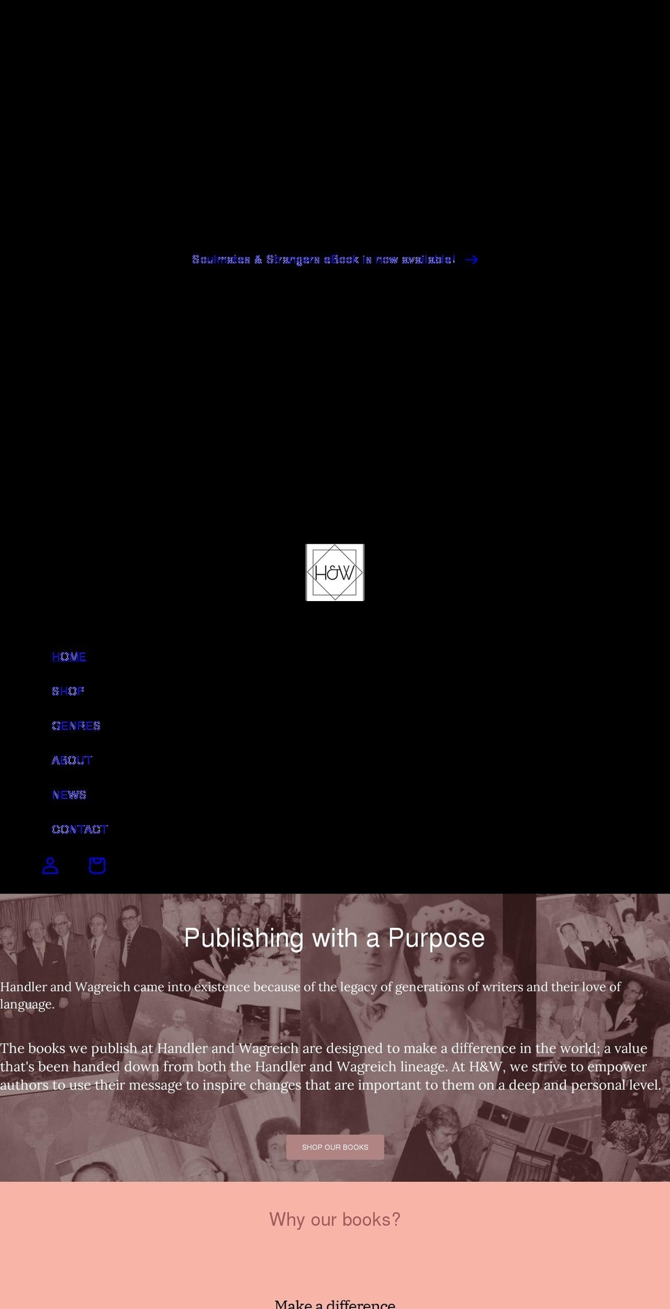 handlerandwagreich.com shopify website screenshot