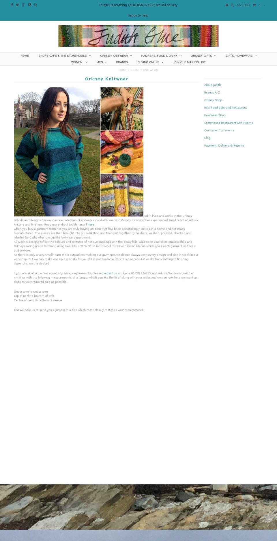 handmadefromscotland.com — Shopify storefront screenshot
