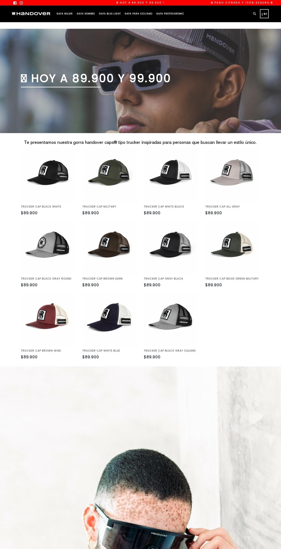 handoverstore.com — Shopify storefront screenshot