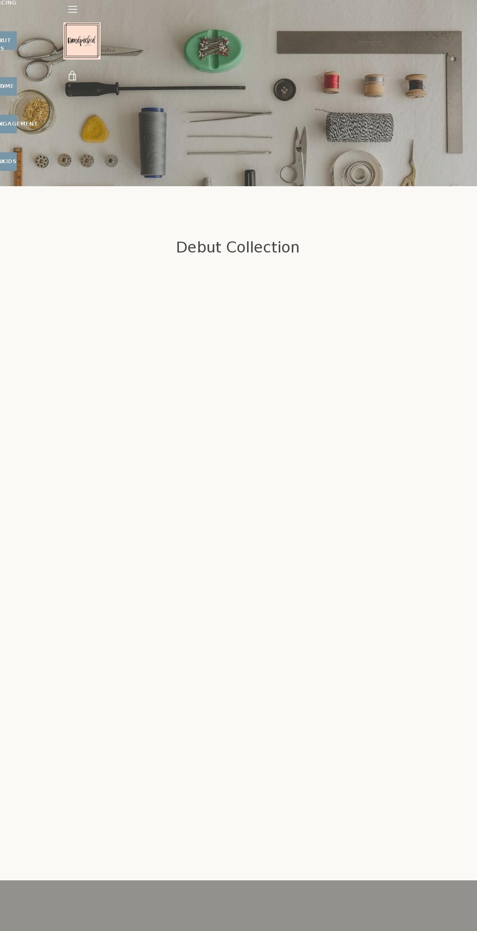 handpickedgift.com — Shopify storefront screenshot