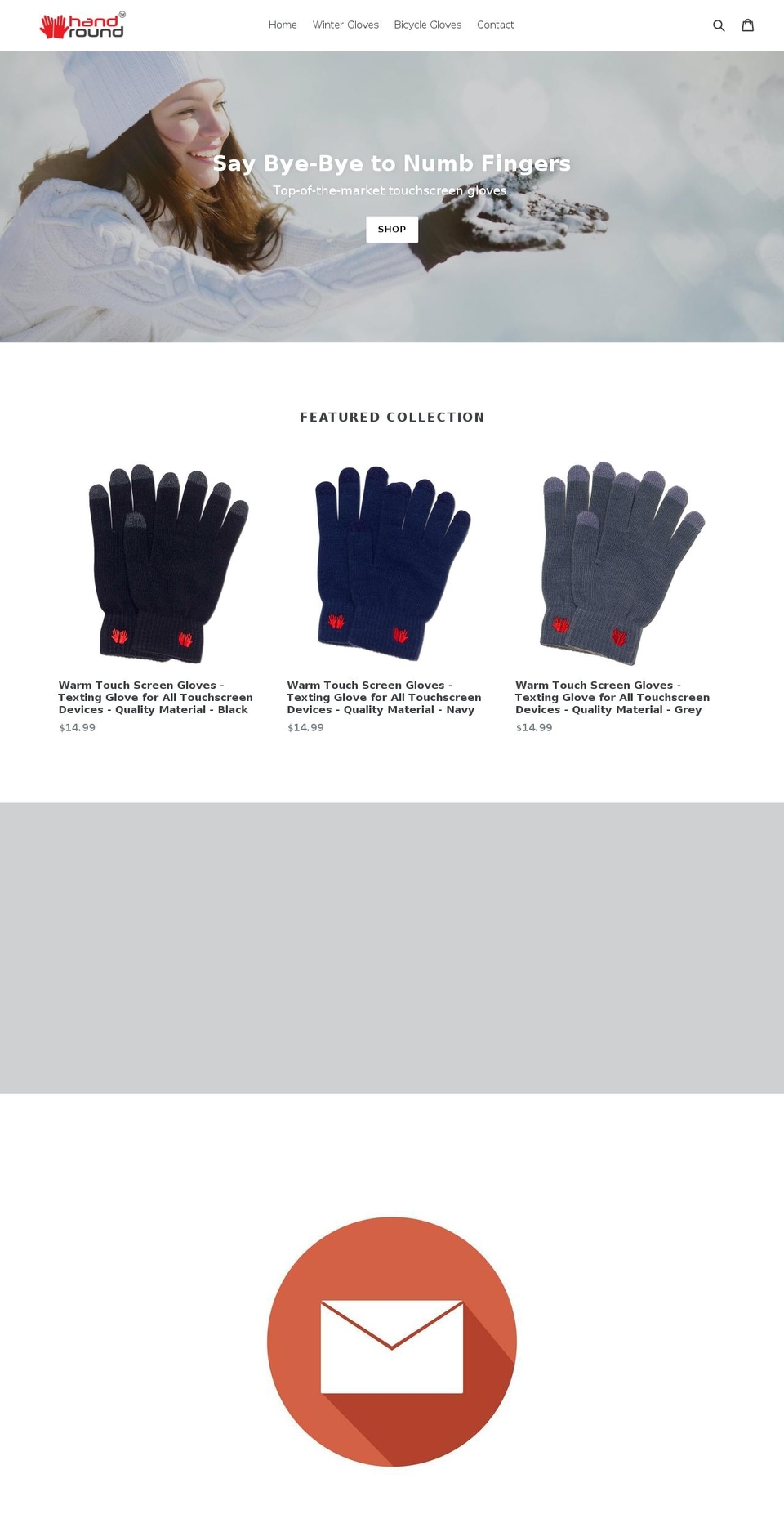 handround.com shopify website screenshot