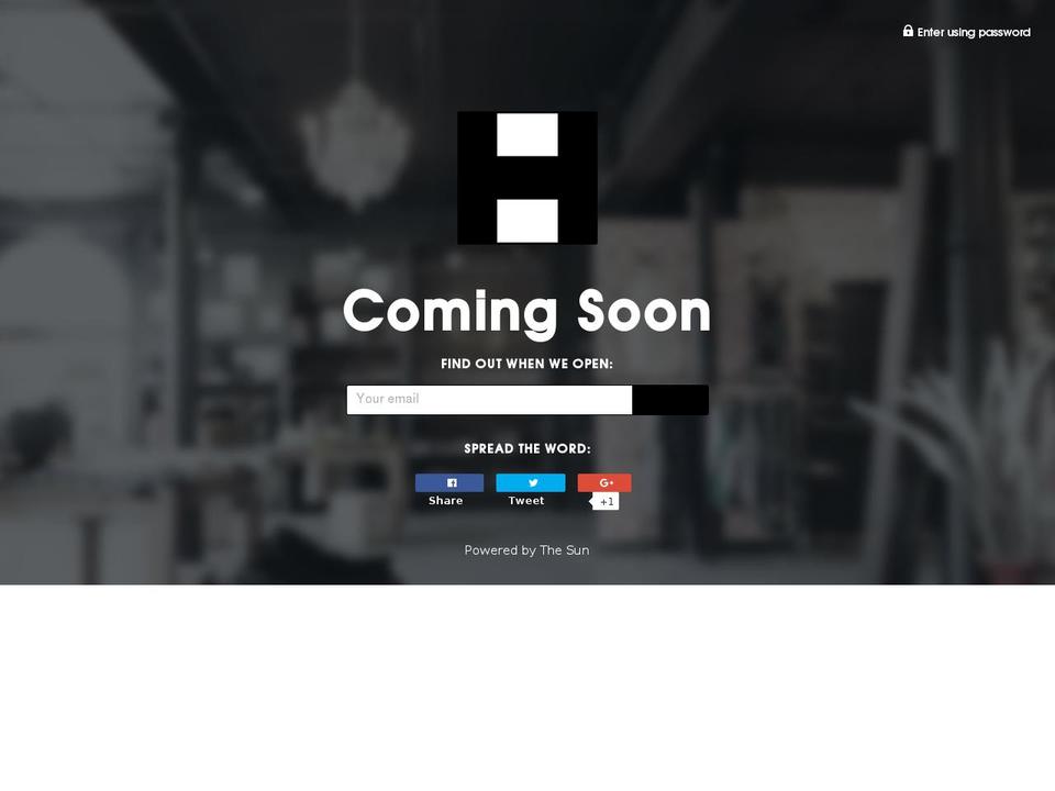 handsel.us shopify website screenshot