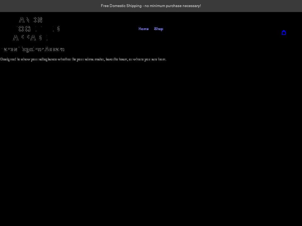 handstogetherapparel.com shopify website screenshot