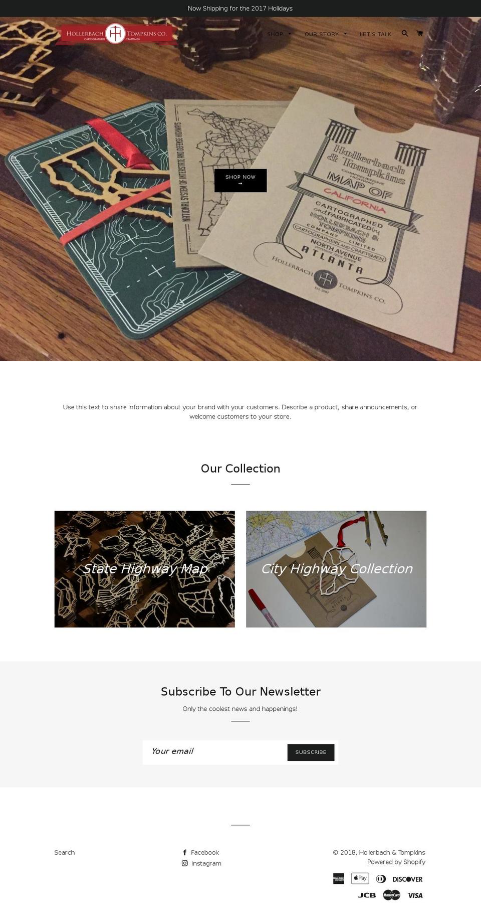 handtco.com — Shopify storefront screenshot