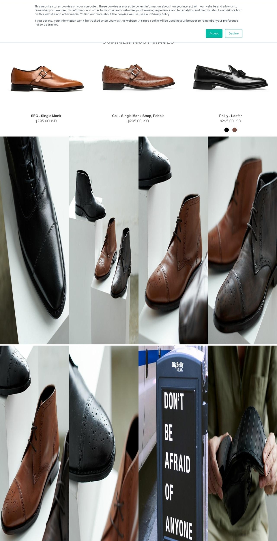 handweltco.com shopify website screenshot