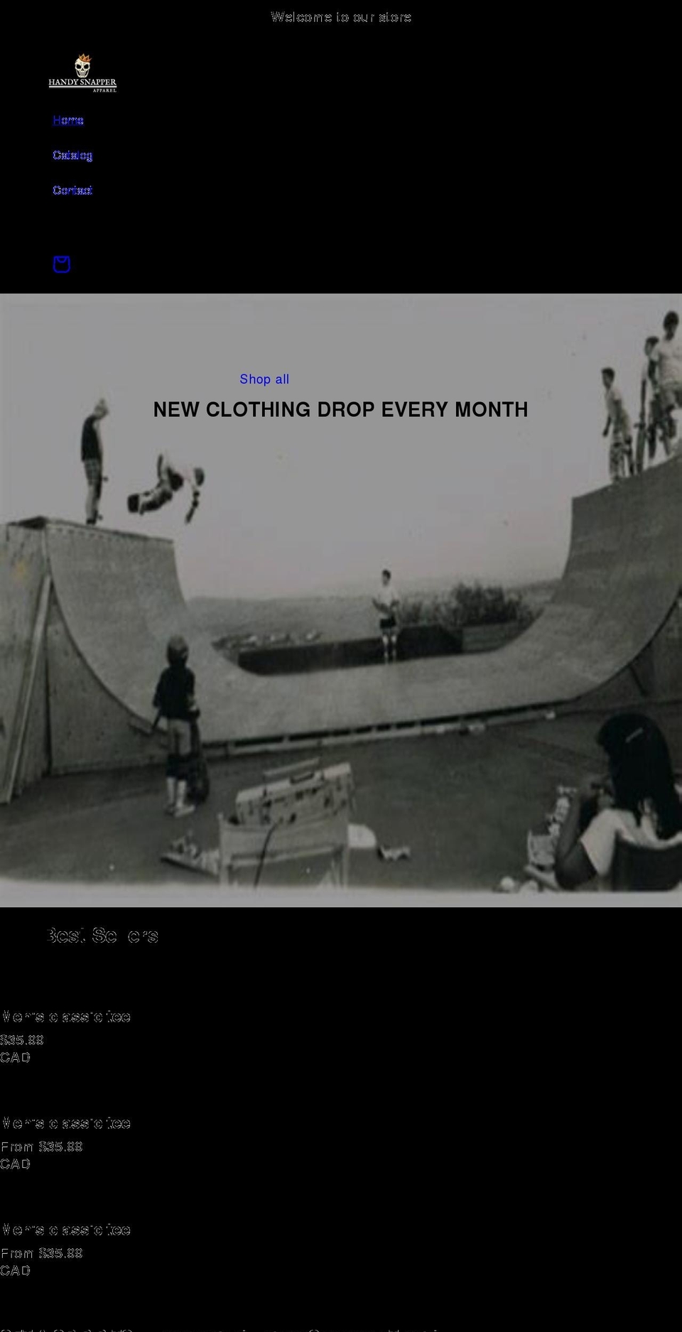 handysnapper.com shopify website screenshot