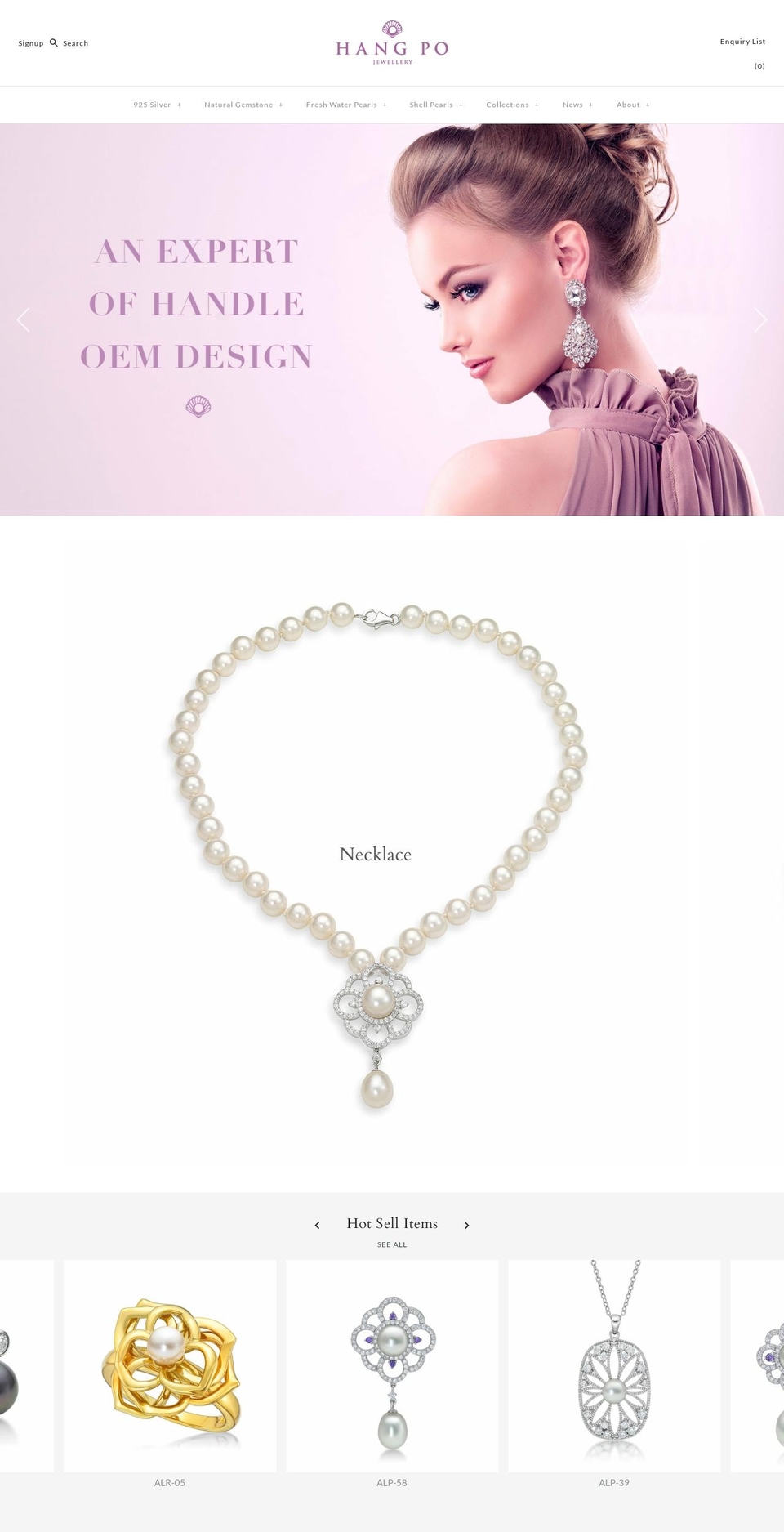 hangpojew.com shopify website screenshot