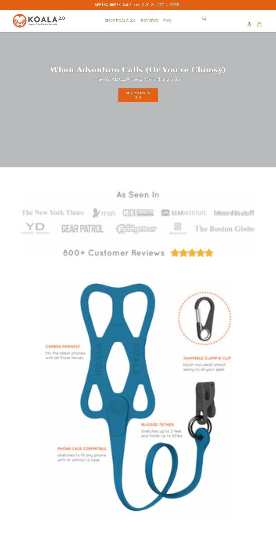 hangtimegear.com shopify website screenshot