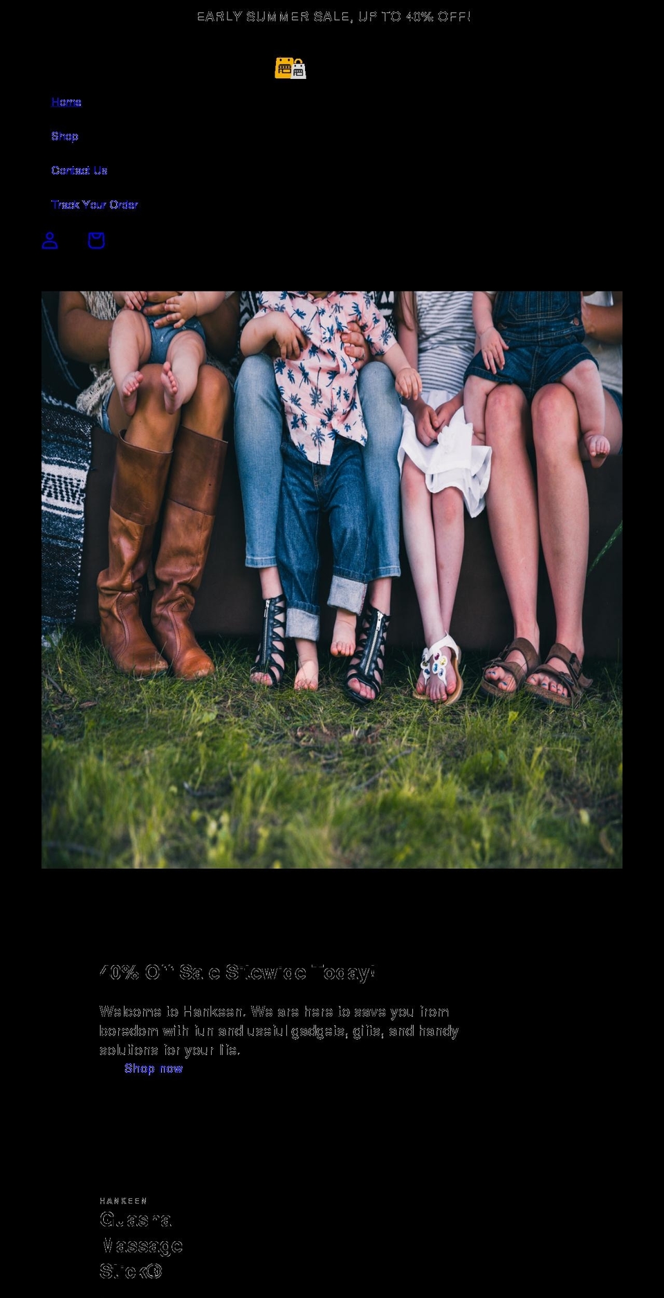hankeen.com shopify website screenshot