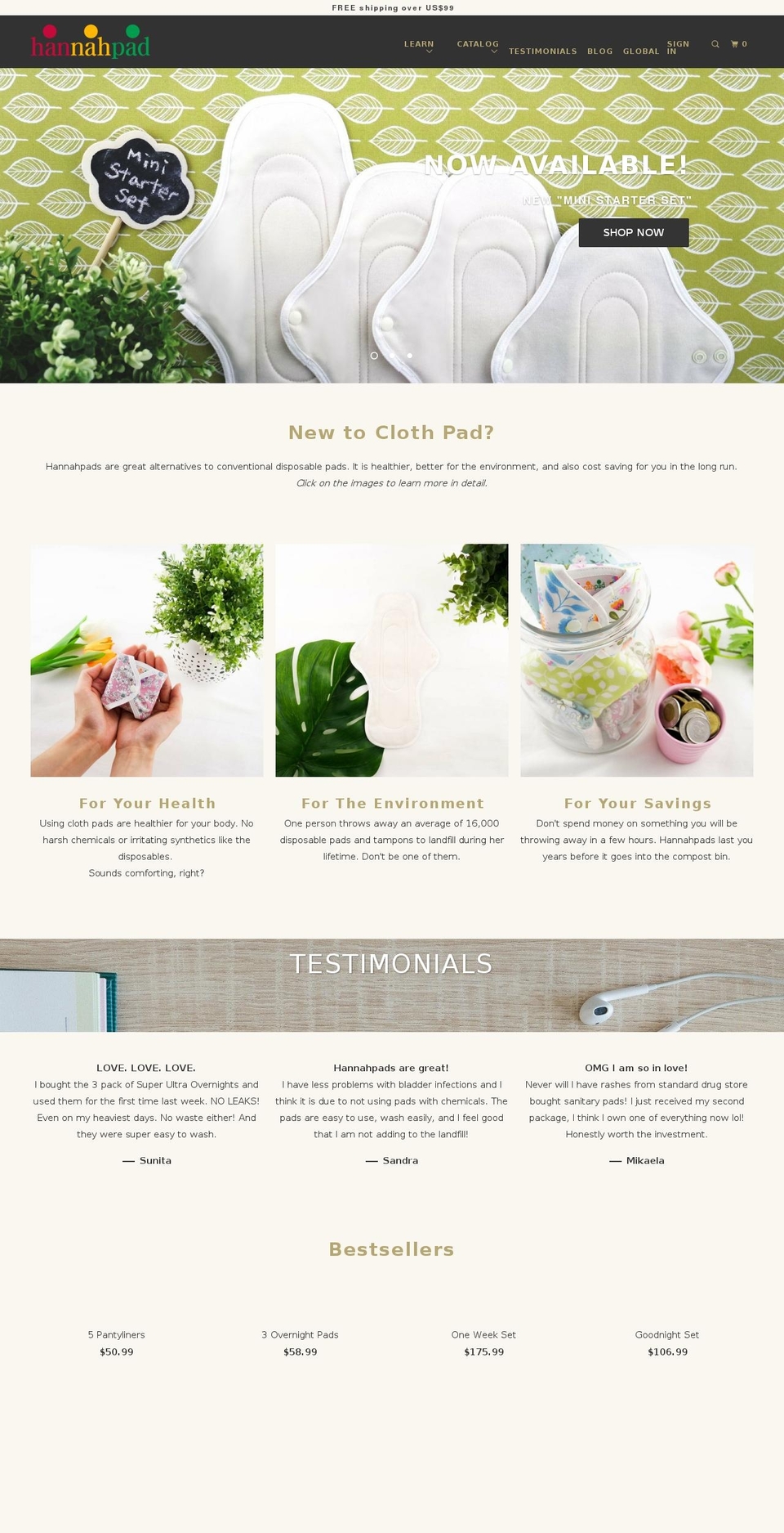 hannahpadusa.com shopify website screenshot