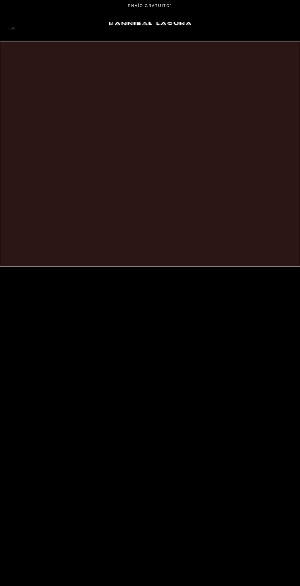 hanniballaguna.com shopify website screenshot