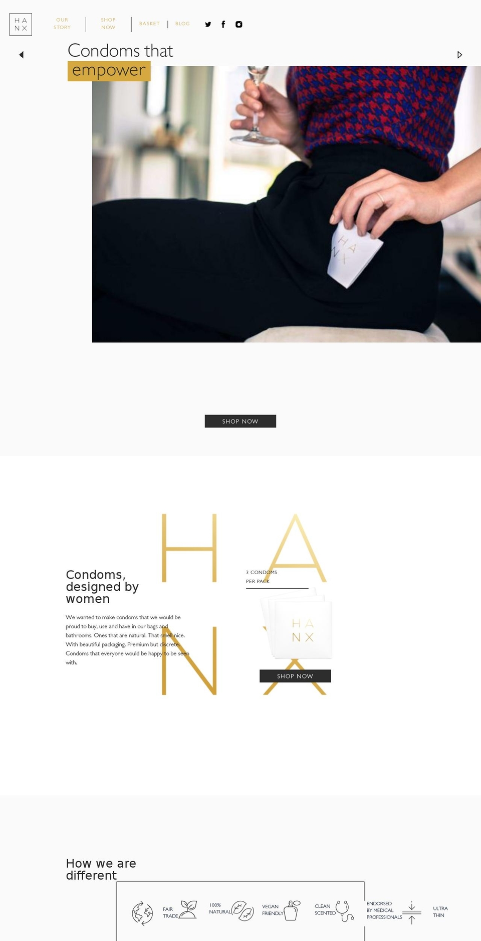 _production Shopify theme site example hanxofficial.net