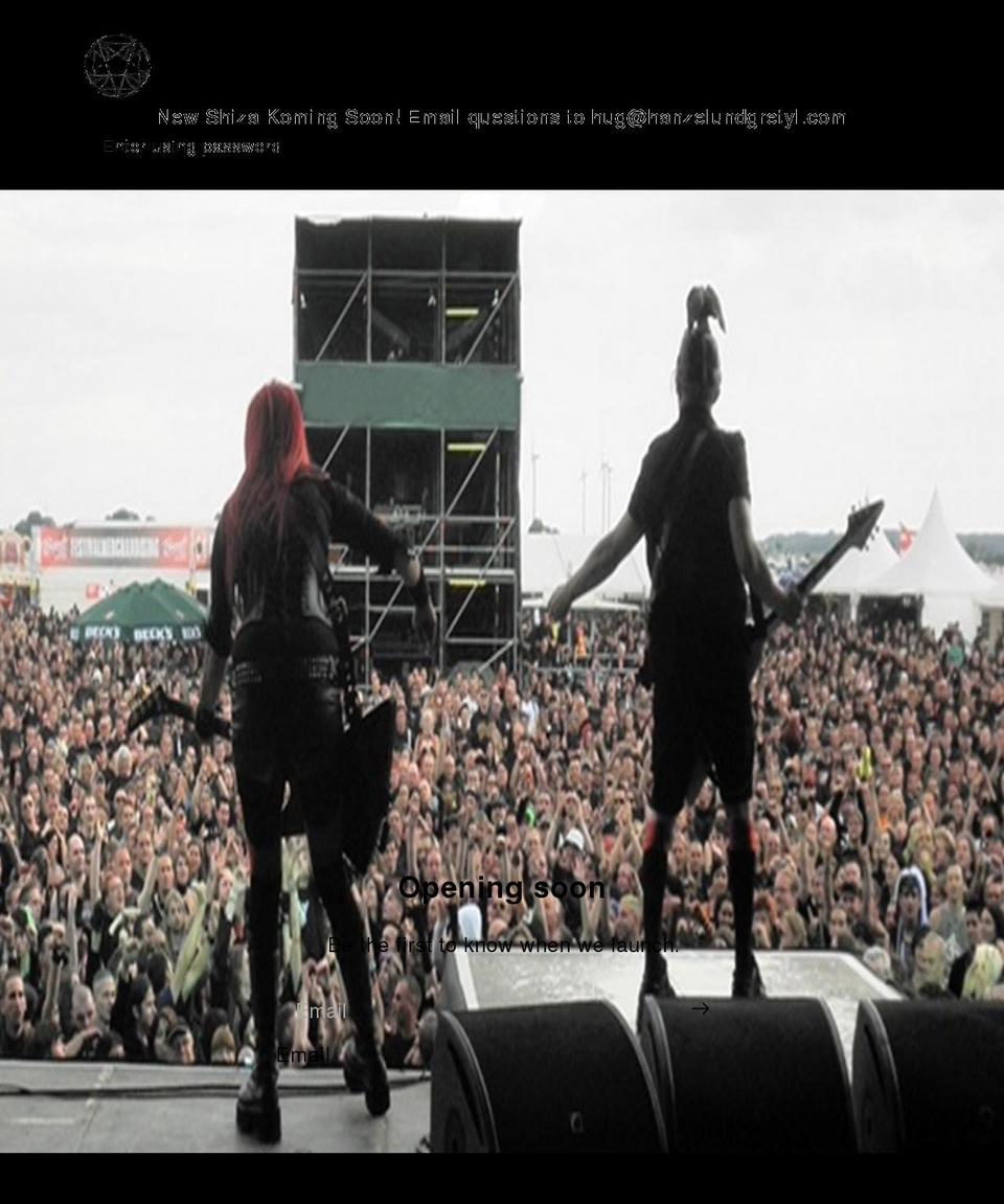 hanzelundgretyl.com shopify website screenshot