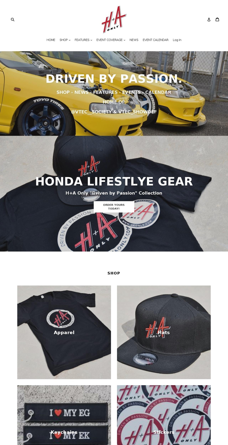 haonly.com — Shopify storefront screenshot