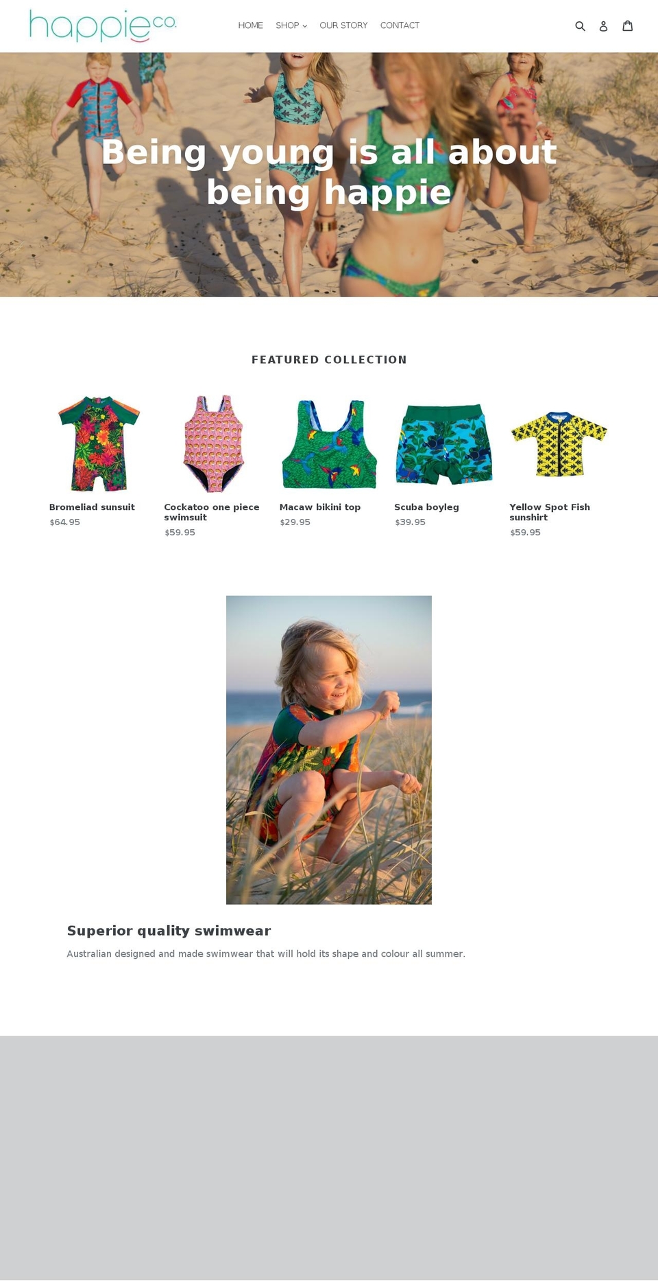 happieco.com shopify website screenshot