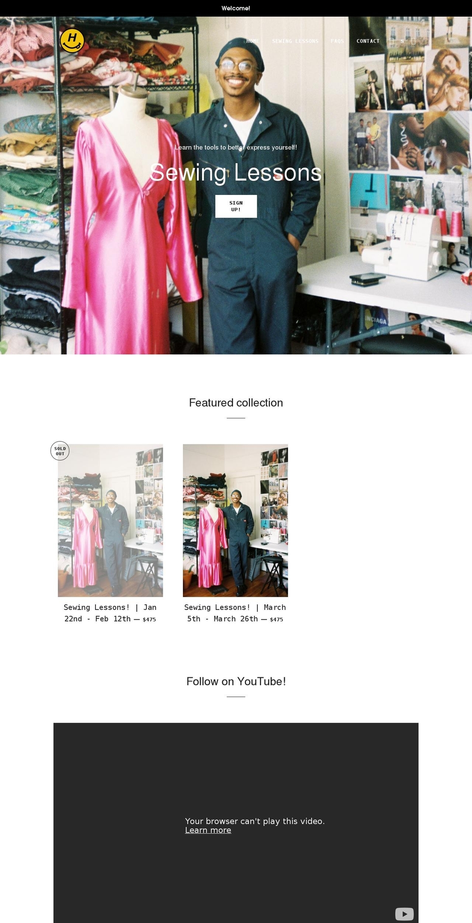 happilydressed.com shopify website screenshot