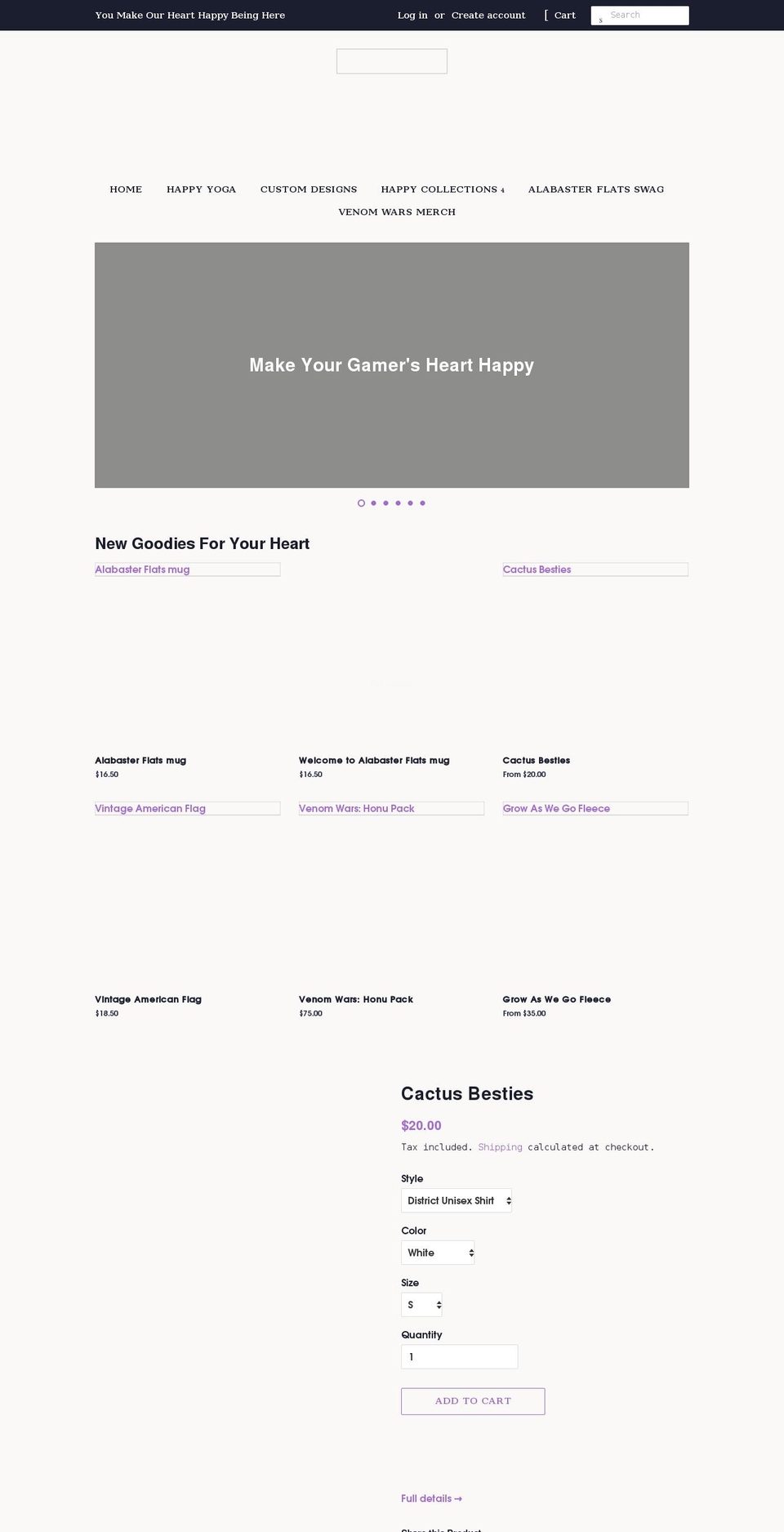 happy-hearts-designs.myshopify.com shopify website screenshot