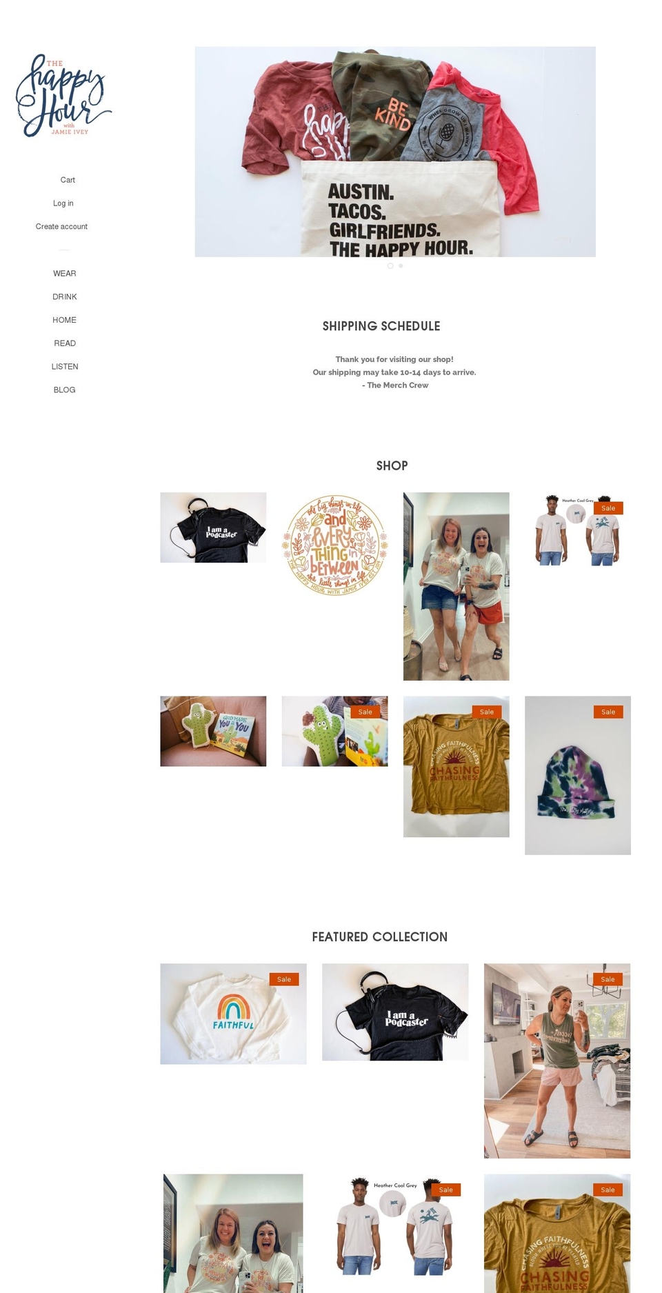 happy-hour-with-jamie-ivey.myshopify.com shopify website screenshot