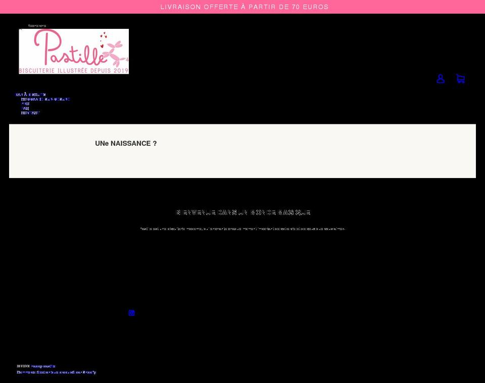 happy-pastille.com shopify website screenshot