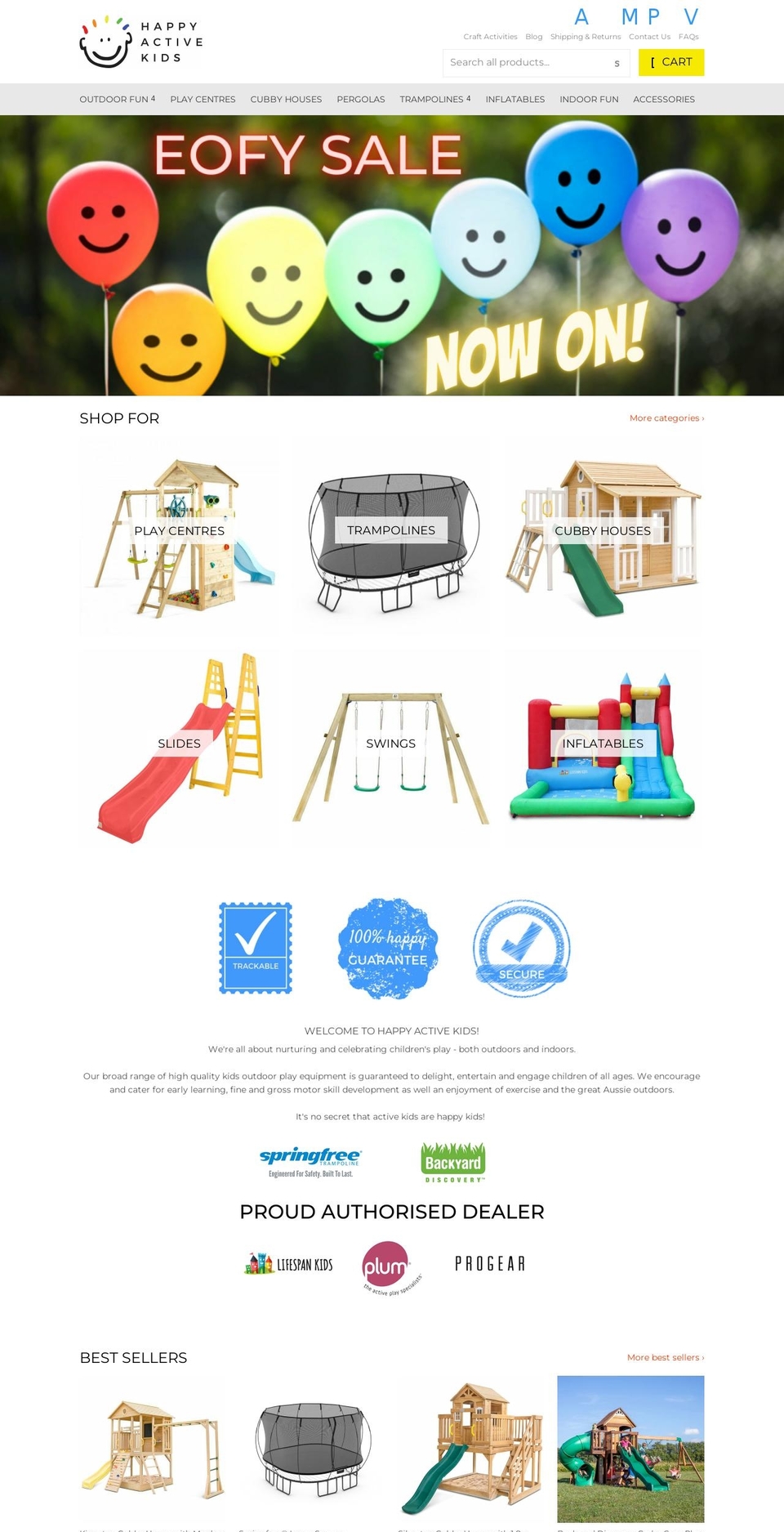 dsl-5-0-1 Shopify theme site example happyactivekids.com.au