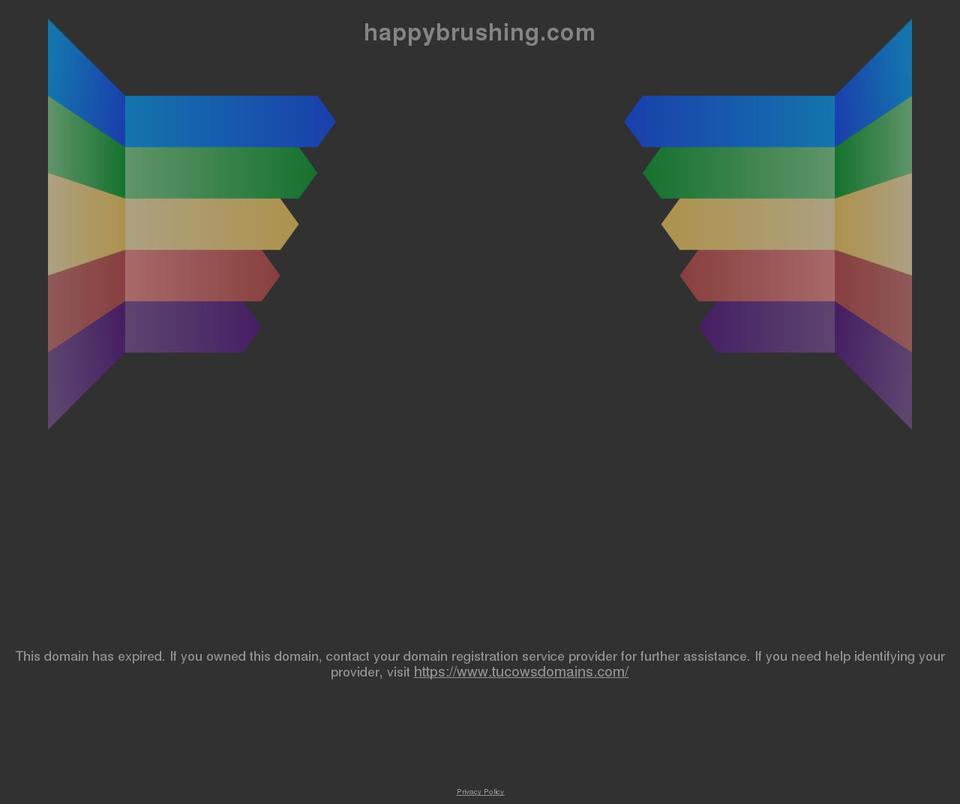 happybrushing.com shopify website screenshot