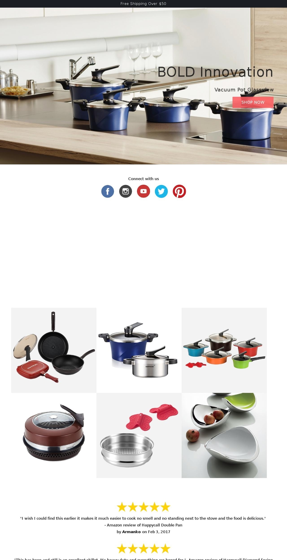 happycallusa.com shopify website screenshot