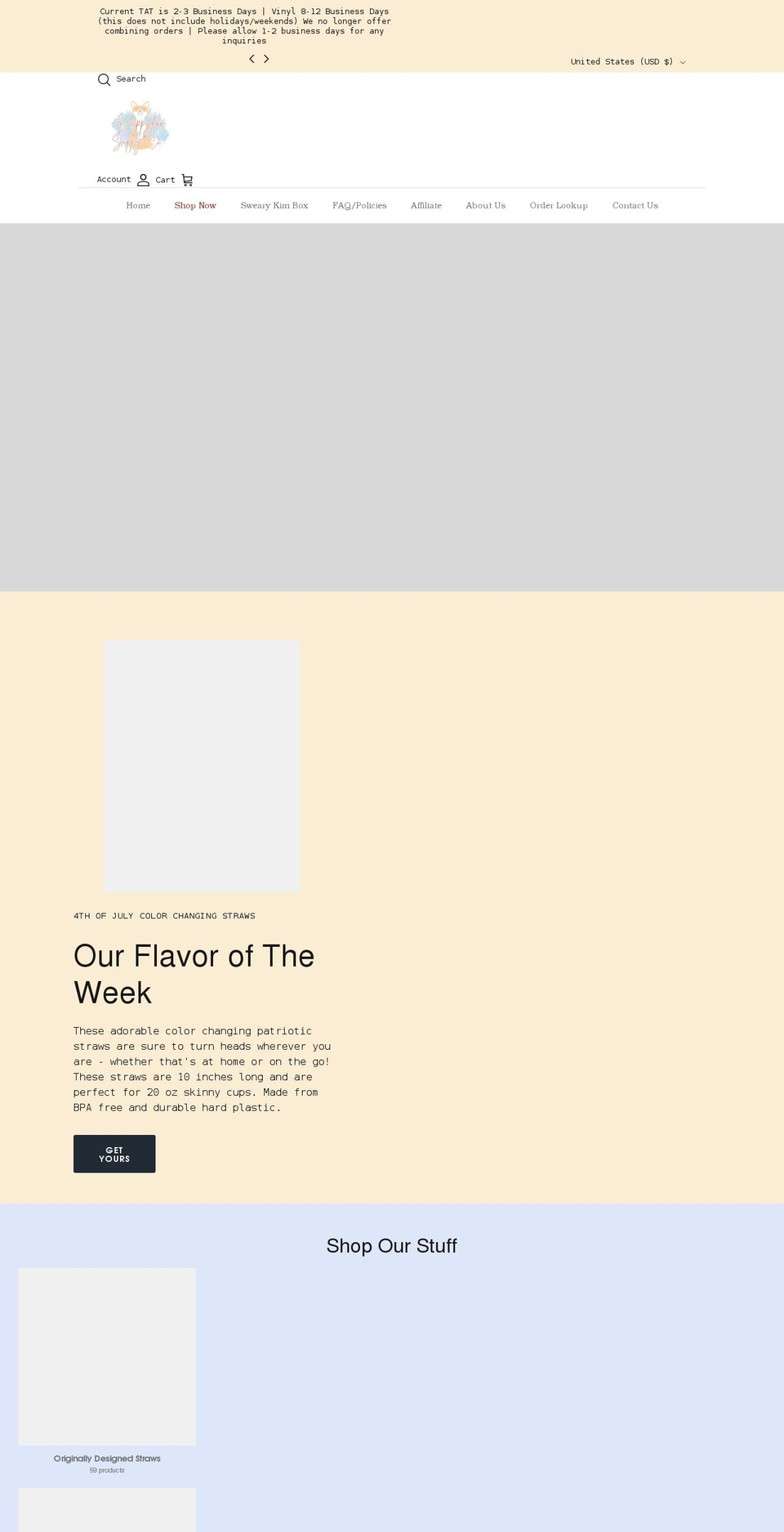 happyfoxsupplyco.com shopify website screenshot