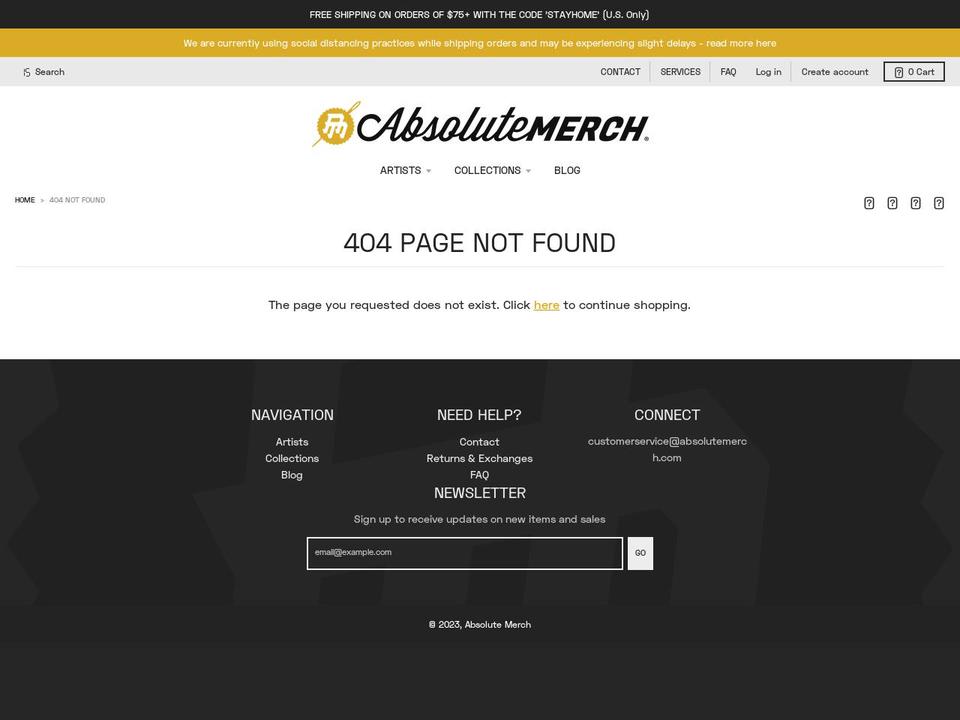 happyhorrordays666.com — Shopify storefront screenshot