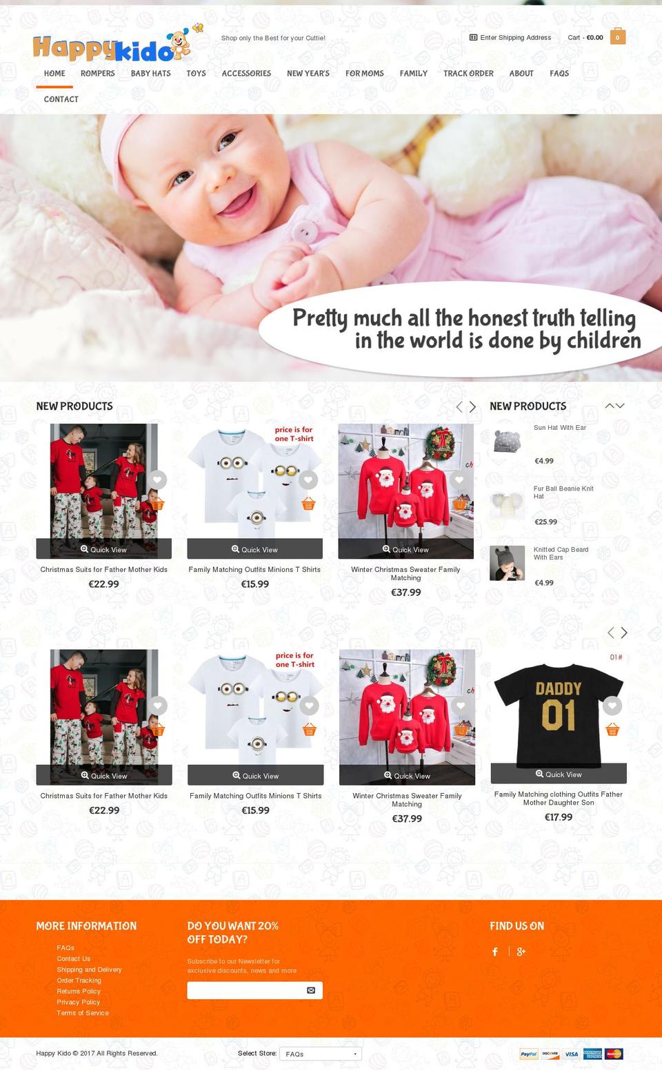 megatron-v1-6-0 Shopify theme site example happykido.com