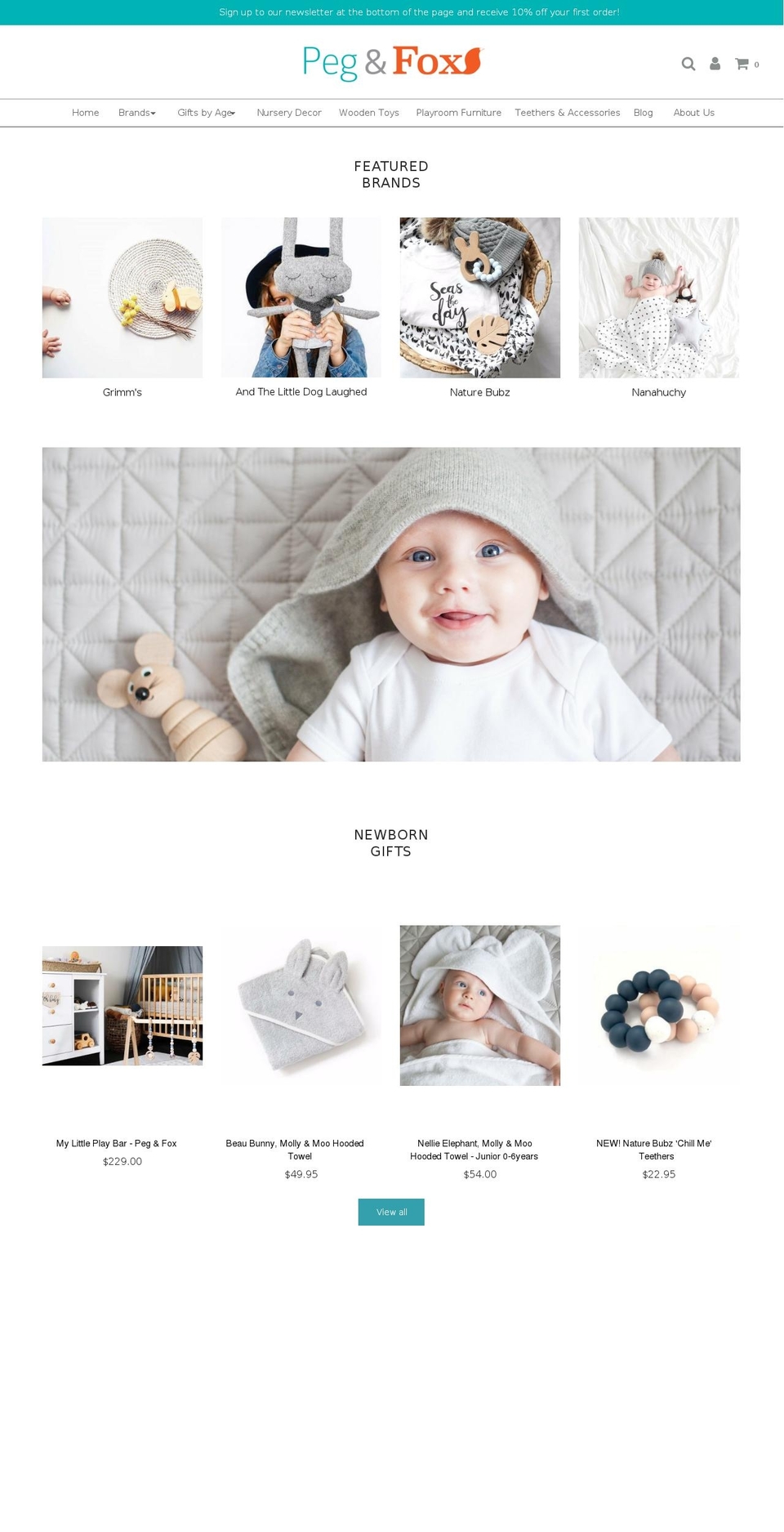 happylittlelads.com — Shopify storefront screenshot