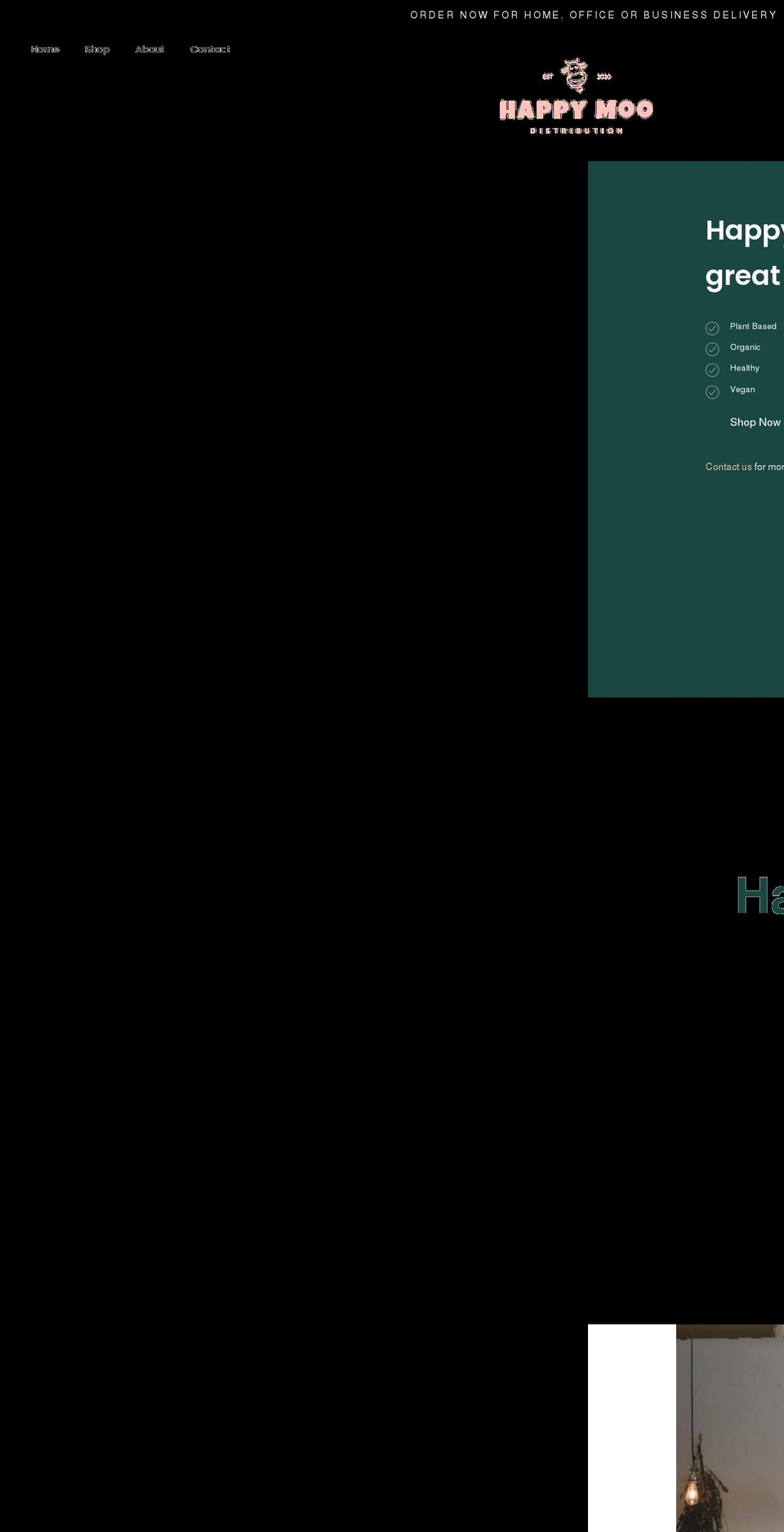 happymoodistribution.com shopify website screenshot
