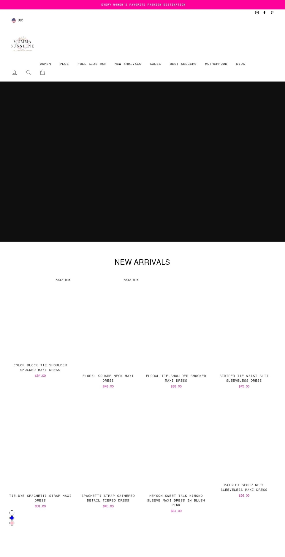 happymumma.com shopify website screenshot
