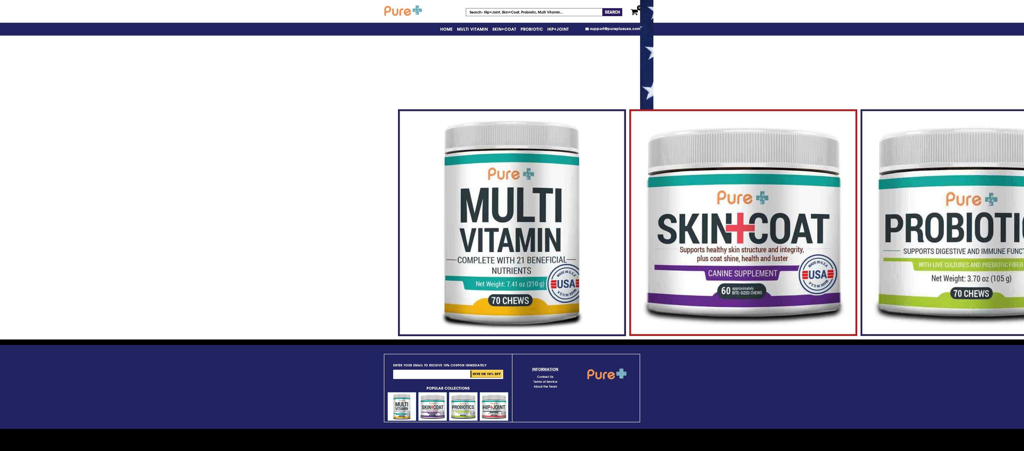 happypawsusa.com — Shopify storefront screenshot