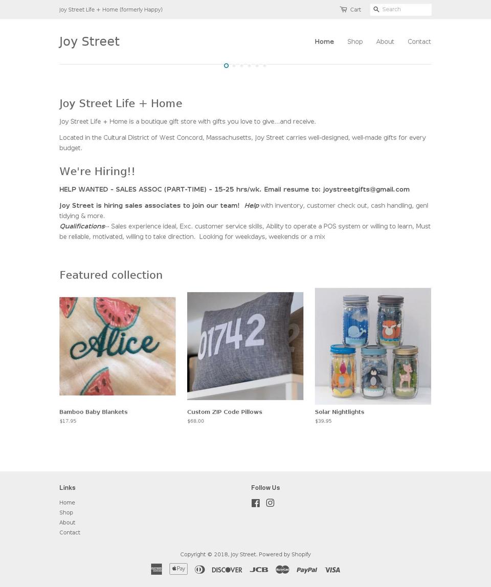 happywc.com — Shopify storefront screenshot