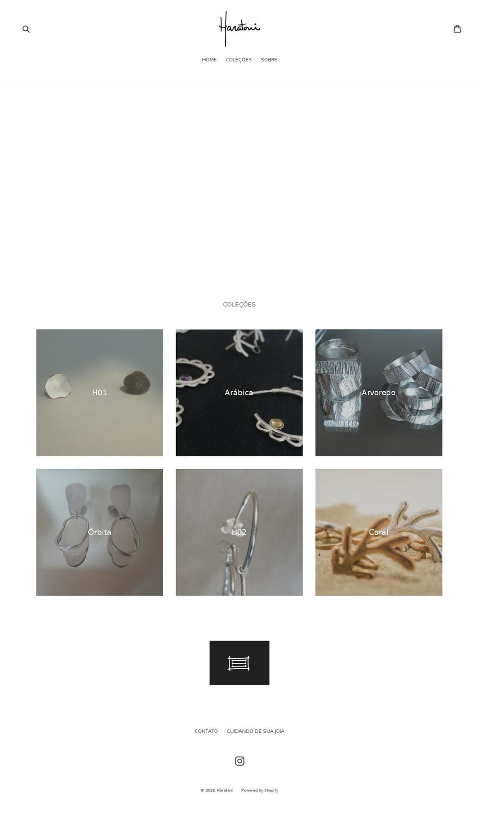 haratanistore.com — Shopify storefront screenshot