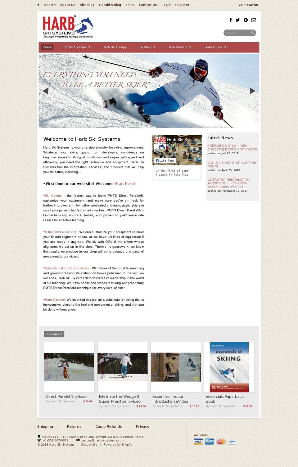 harbcarver.com — Shopify storefront screenshot