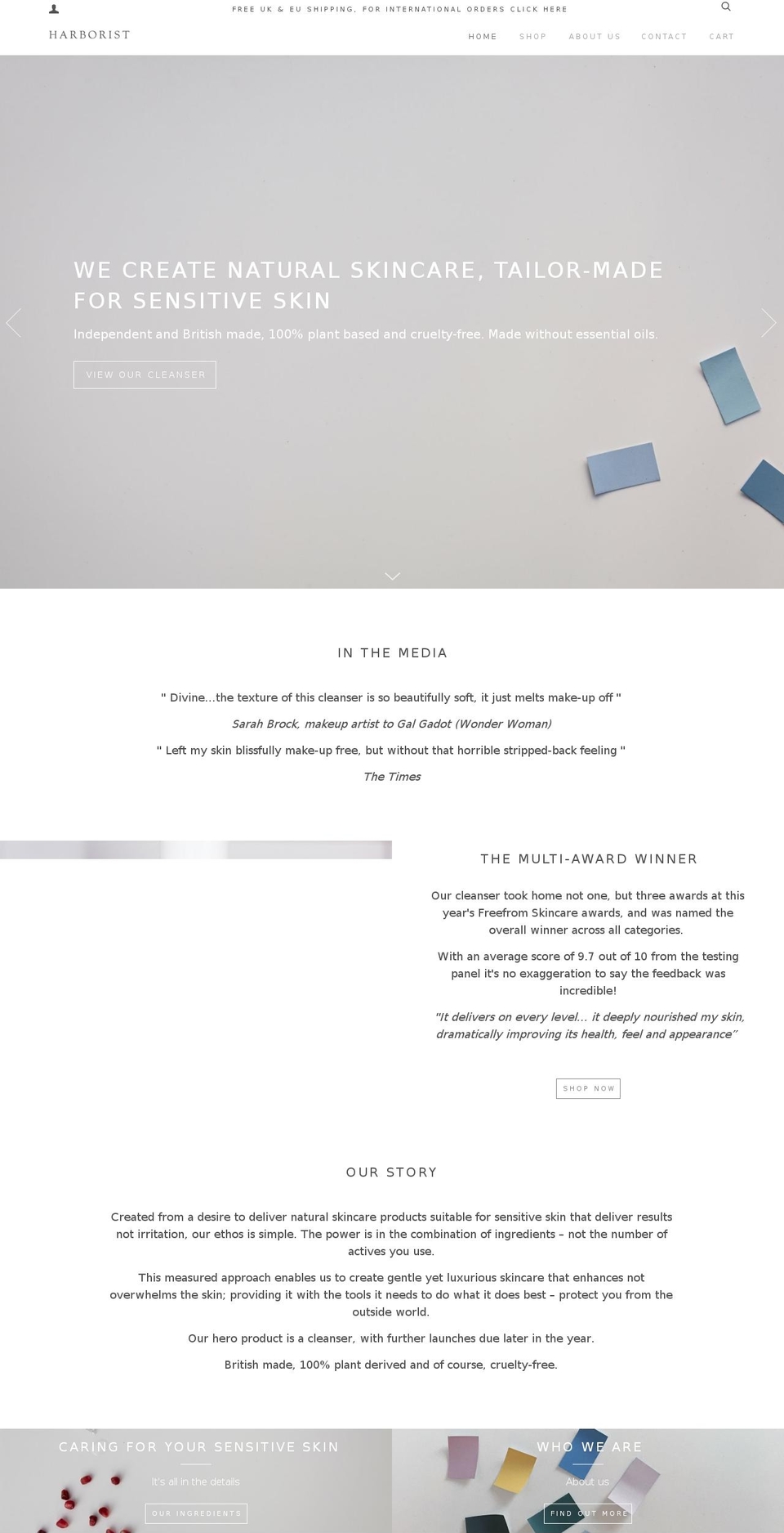 harborist.net shopify website screenshot